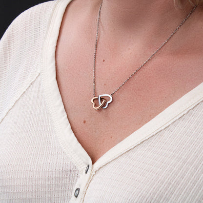 Collar con tarjeta dedicatoria